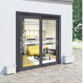 Double glass aluminum sliding door